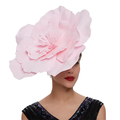 Large Flower Bow Fascinator – Bridal & Prom Headdress