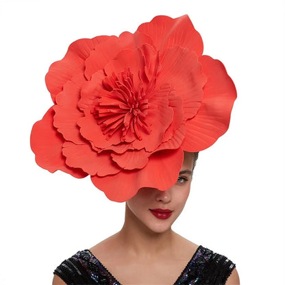 Large Flower Bow Fascinator – Bridal & Prom Headdress
