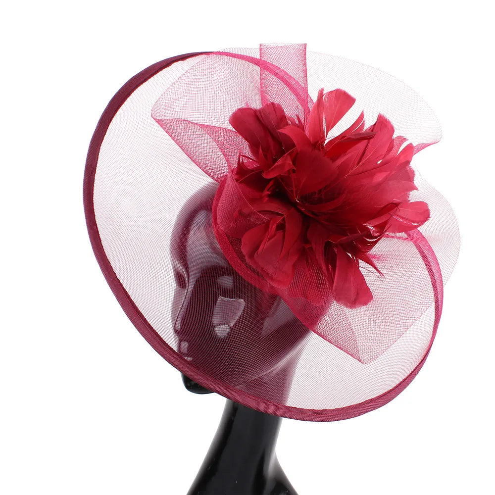 Fascinator Hat for Women – Elegant Wedding & Party Headwear