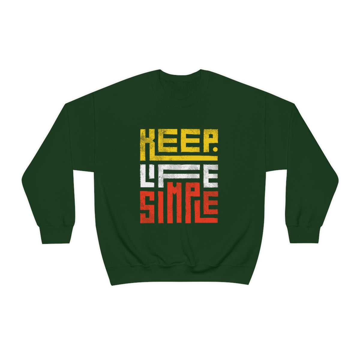 Keep Life Simple Unisex Heavy Blend™ Crewneck Sweatshirt