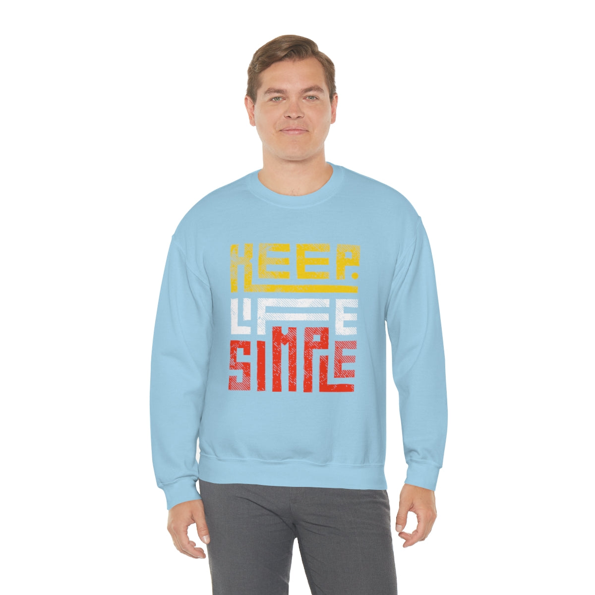 Keep Life Simple Unisex Heavy Blend™ Crewneck Sweatshirt