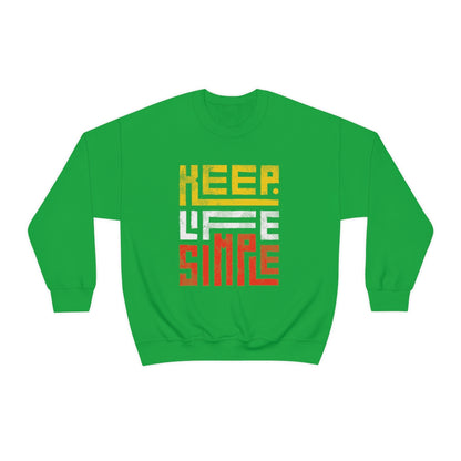 Keep Life Simple Unisex Heavy Blend™ Crewneck Sweatshirt