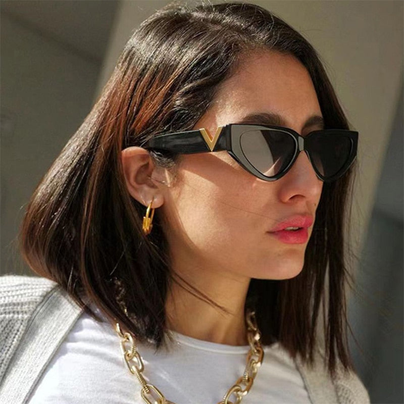 Vintage Cat Eye Sun glasses