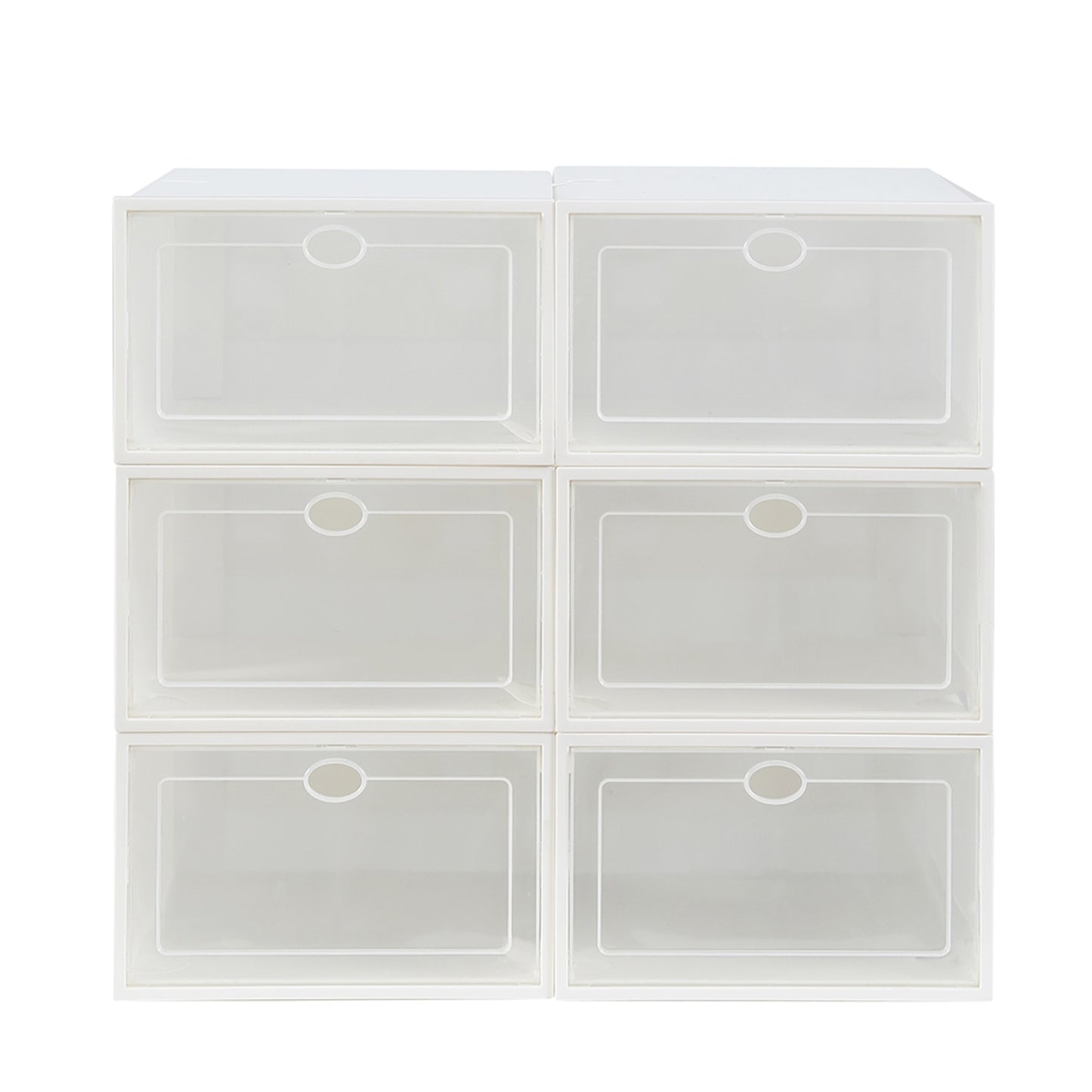 Shoe Rack Storage Bins Drawers Transparent Plastic Shoe Box