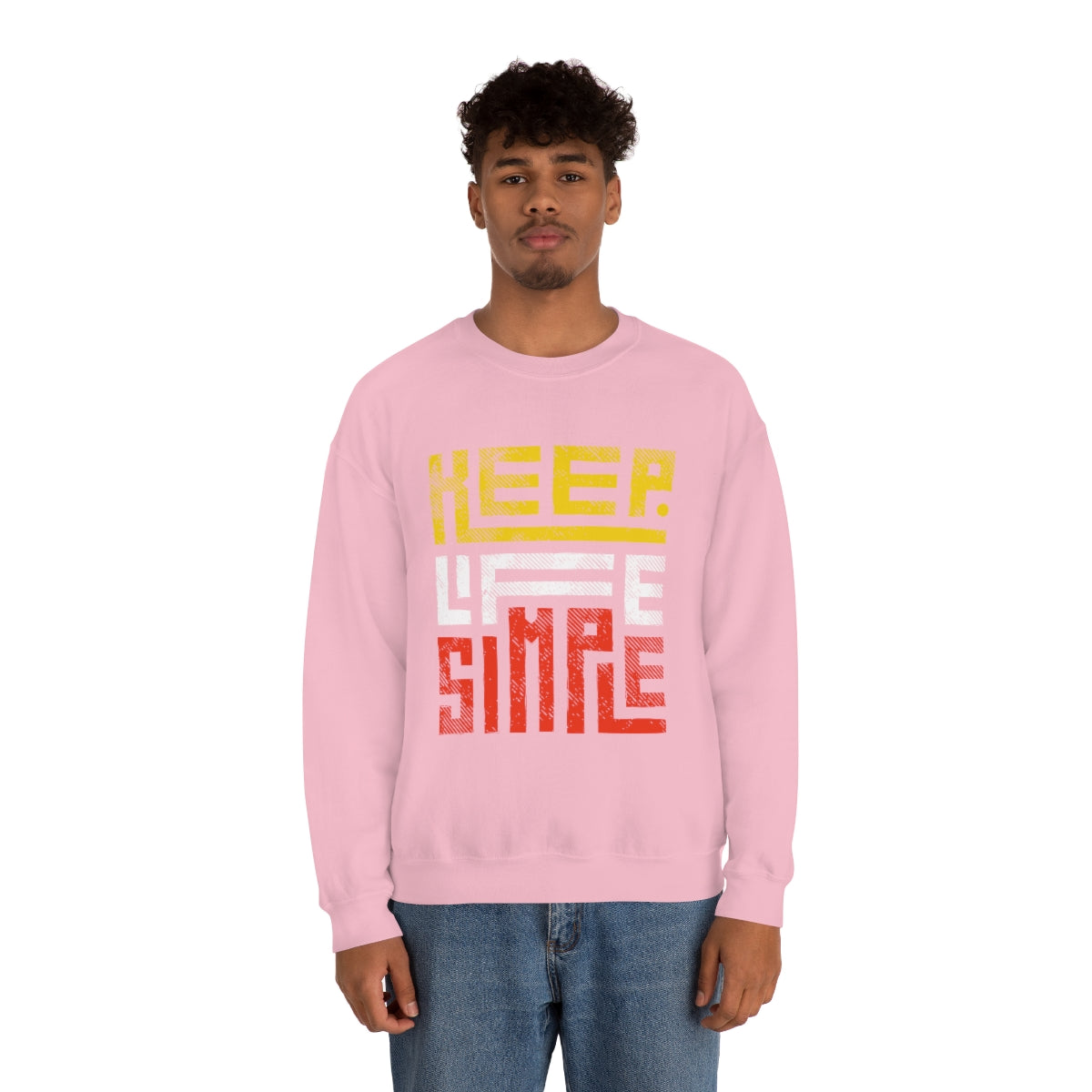 Keep Life Simple Unisex Heavy Blend™ Crewneck Sweatshirt