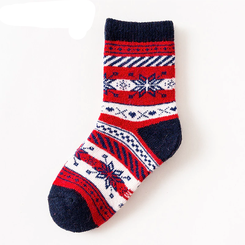 Children Winter Wool Socks For Boys