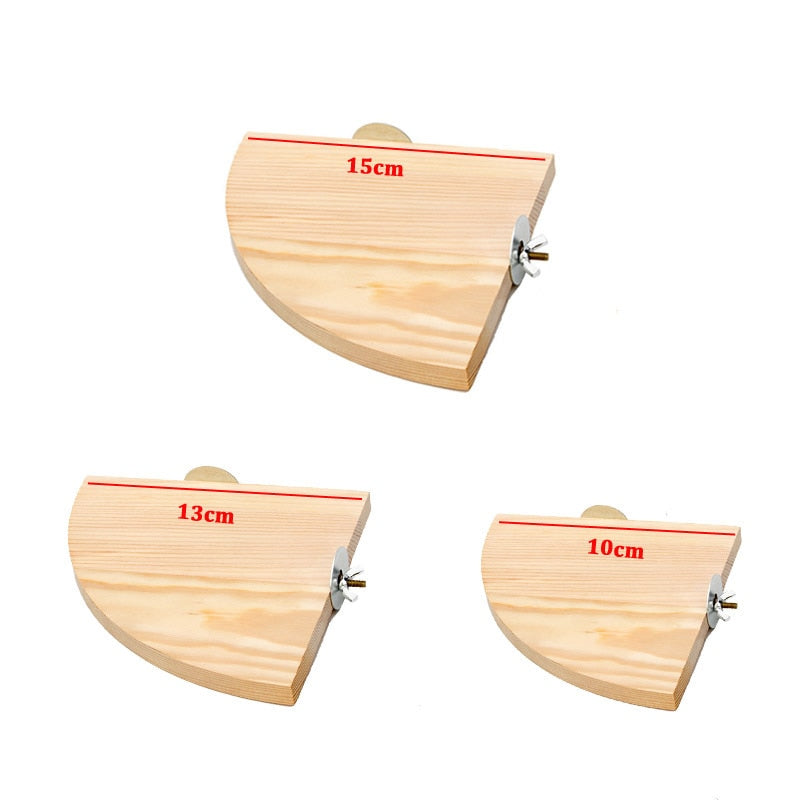 Station Board Branch Perches Bird Supplies - Bird Toy