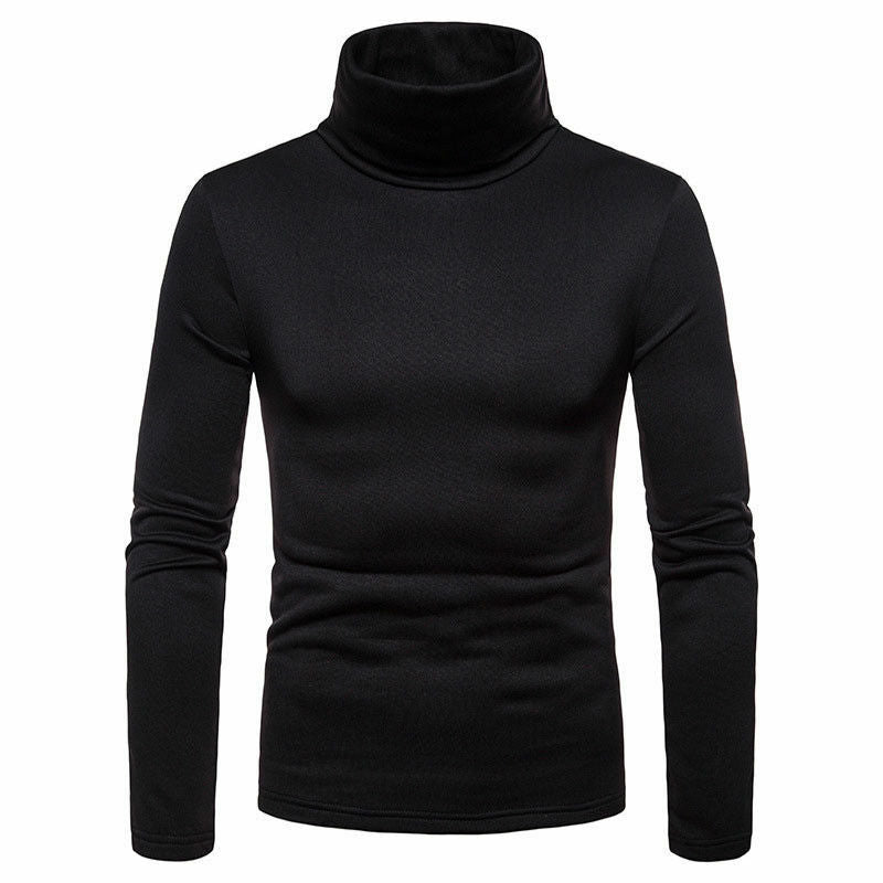 Turtleneck Knitted Sweater High Collar Top