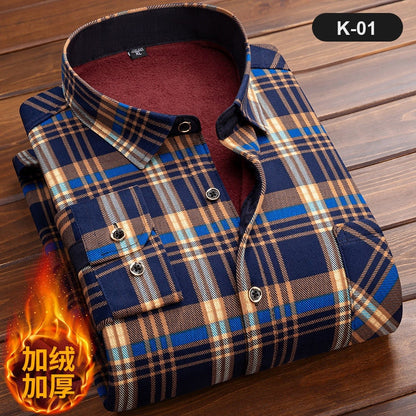 Men's Winter Plaid Shirts