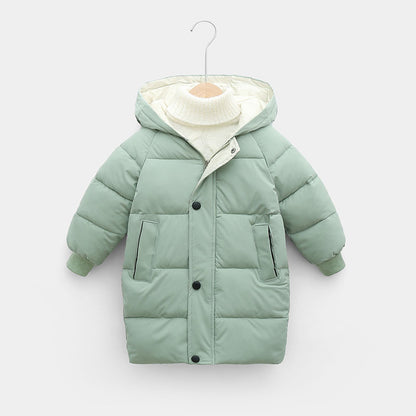 Cotton Padded Coats Thicken Warm Long Jackets