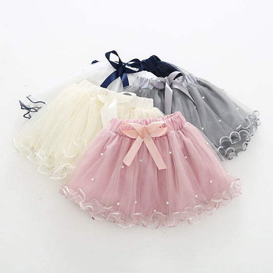 Pearl Short Cake Toddler Girl Skirt