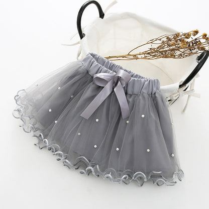 Pearl Short Cake Toddler Girl Skirt