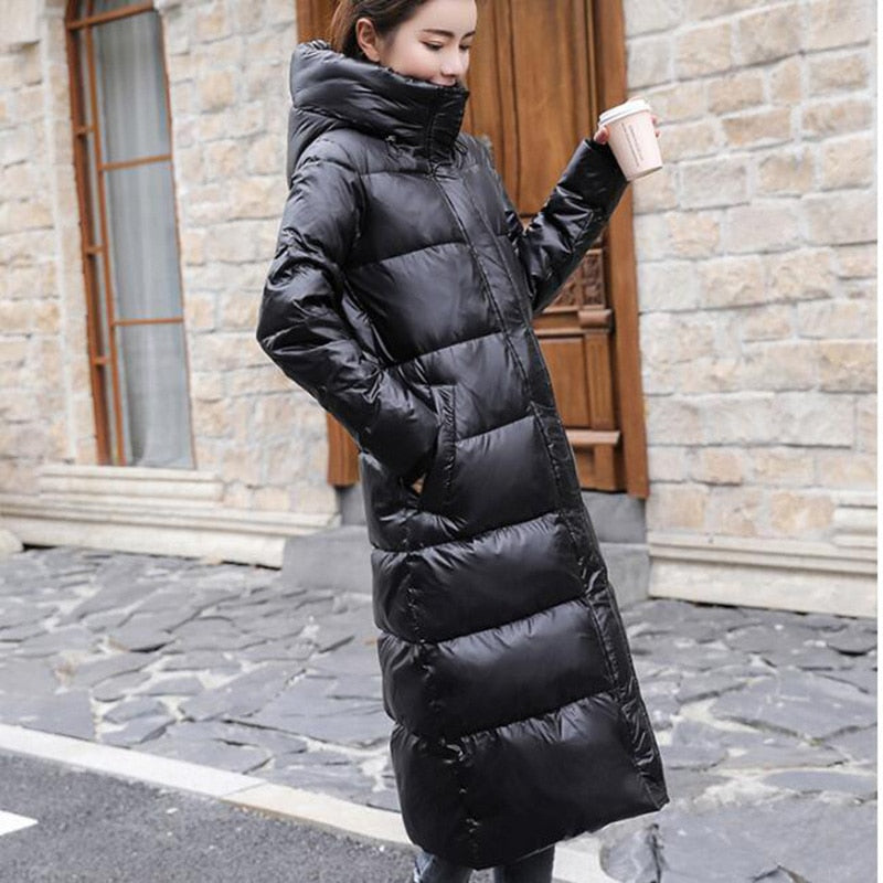 White Duck Thick Warm Jacket - Azahshopping