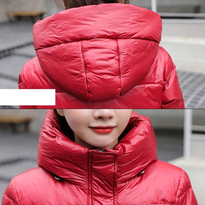 White Duck Thick Warm Jacket - Azahshopping