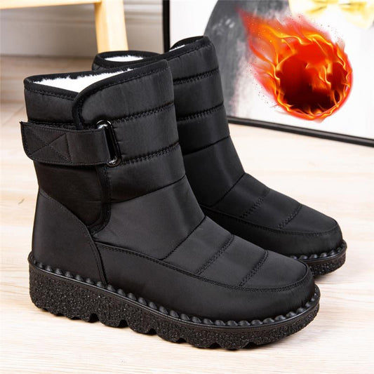 Warm Soft Flat Boots for Women