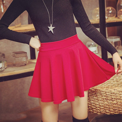 Pleated Mini Skirt for Female - Azahshopping