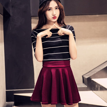 Pleated Mini Skirt for Female - Azahshopping