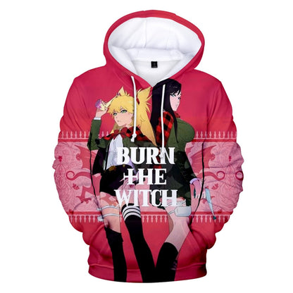 Burn the Witch Hoodie Sweatshirt for Men