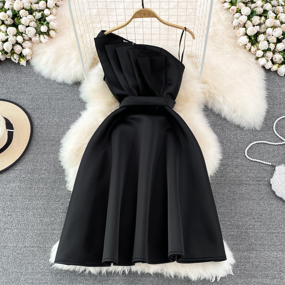 One Shoulder Elegant Party Dresses For Women