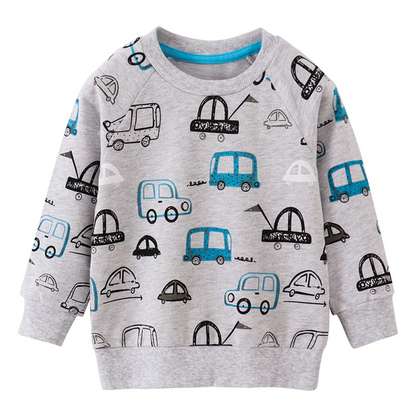 Cotton Outerwear Toddler Hoodie Sweatshirts