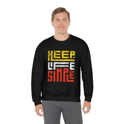 Keep Life Simple Unisex Heavy Blend™ Crewneck Sweatshirt