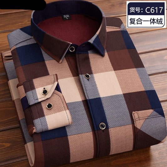 Men's Winter Plaid Shirts