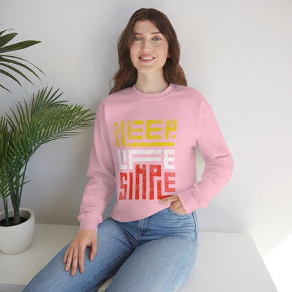 Keep Life Simple Unisex Heavy Blend™ Crewneck Sweatshirt