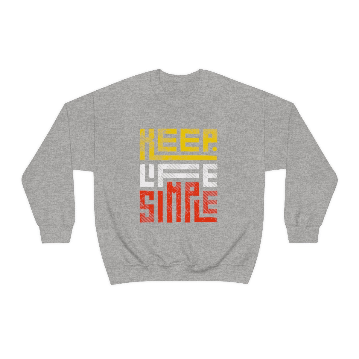 Keep Life Simple Unisex Heavy Blend™ Crewneck Sweatshirt