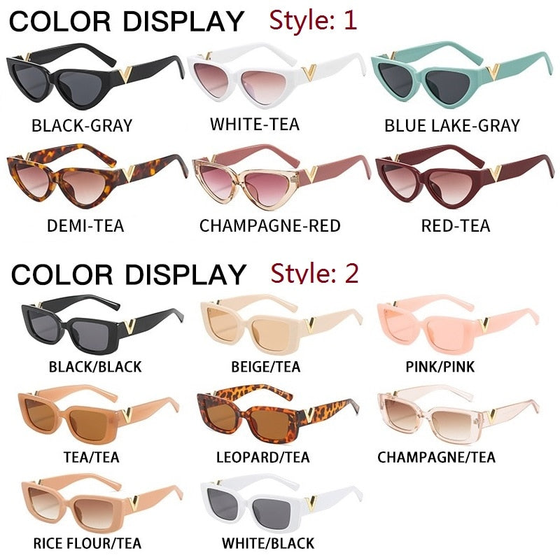 Vintage Cat Eye Sun glasses