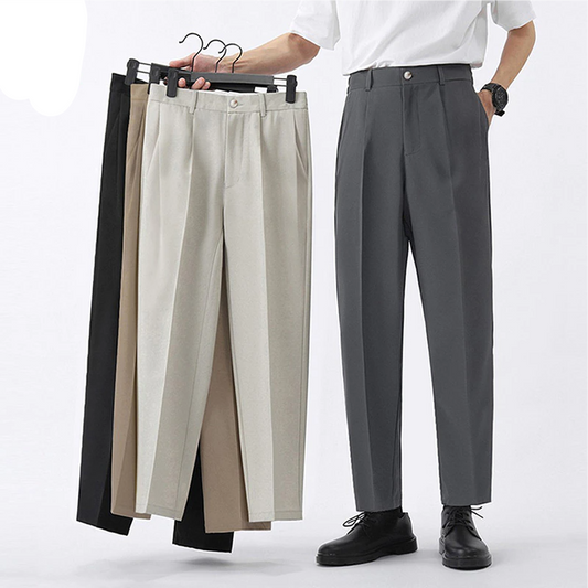 Waist Soft Formal Suit Pants for Men