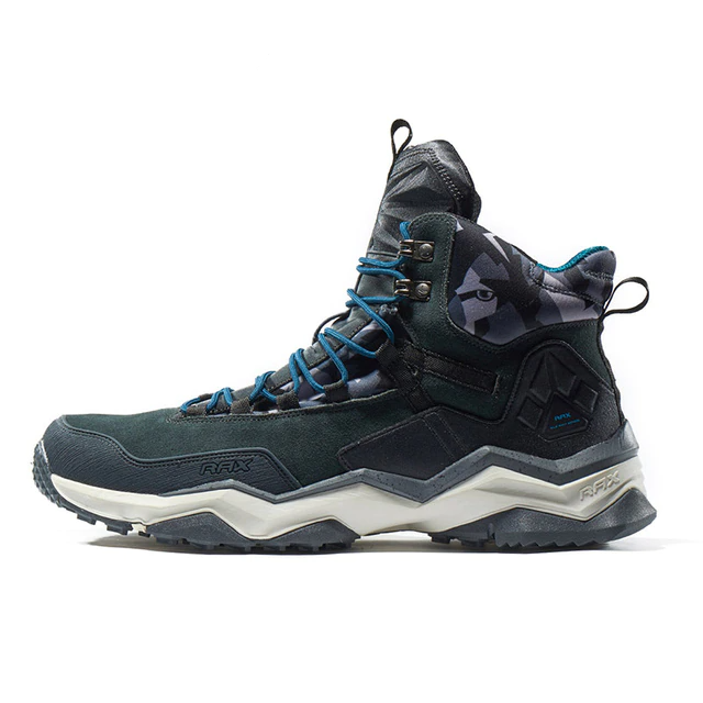 Hiking Shoes Mid top Waterproof Outdoor Sneaker for Men