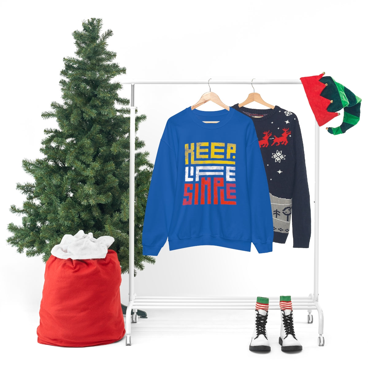 Keep Life Simple Unisex Heavy Blend™ Crewneck Sweatshirt