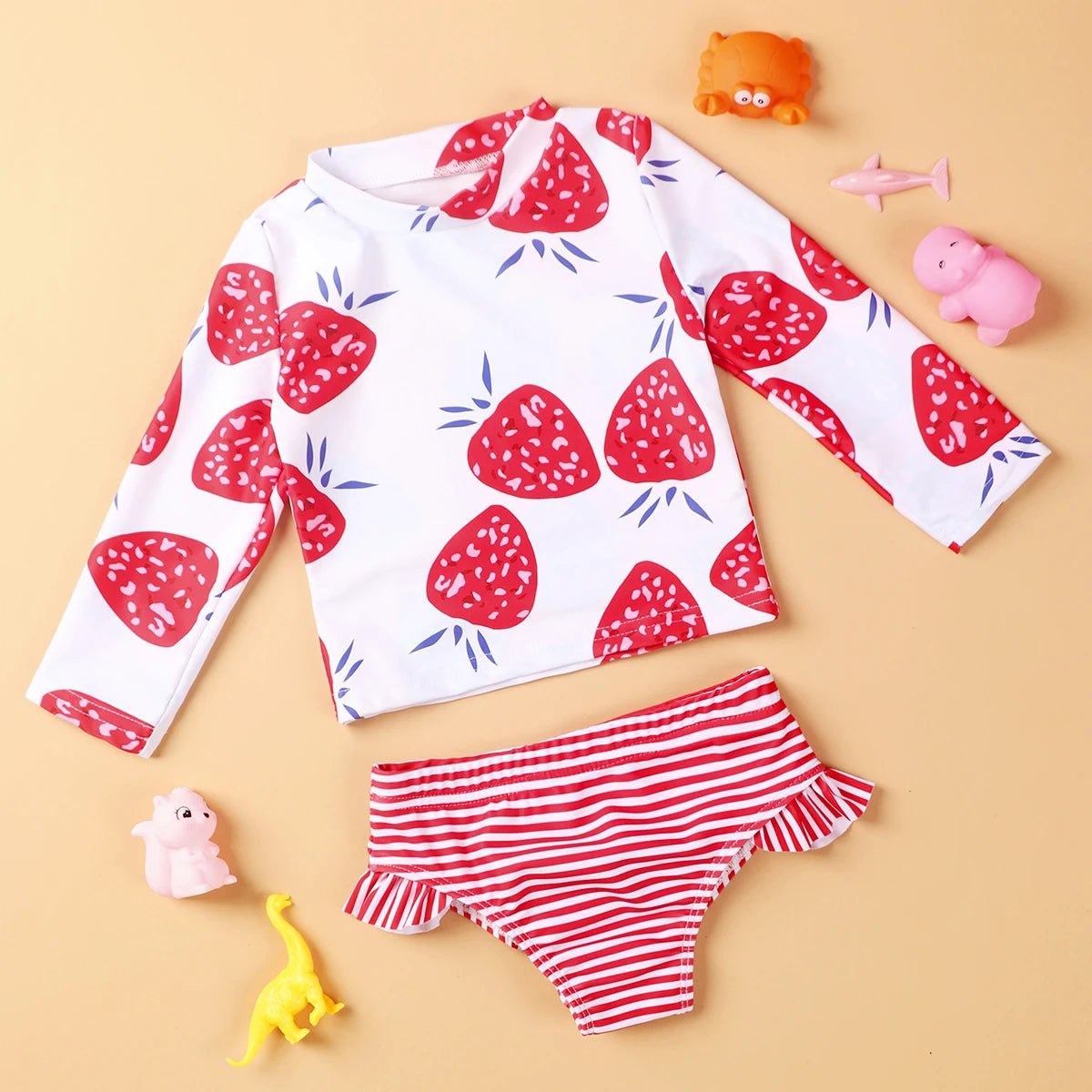 Strawberry Swimwear for Girls