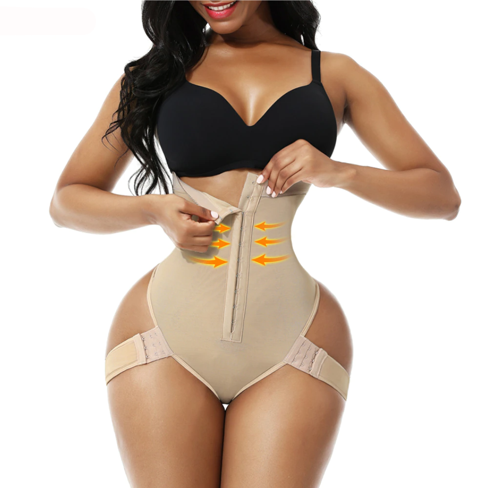 Fajas Colombianas Tummy Shaper Corset Push Up High Waist Panties