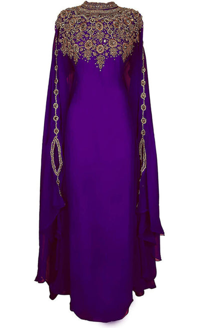 HIGH QUALITY KAFTANS DRESS VERY FANCY LONG GOWN MS10199