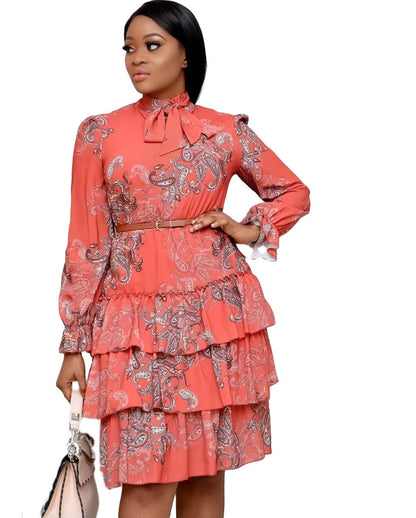 Print Dashiki Ankara African Dresses For Women - Azahshopping