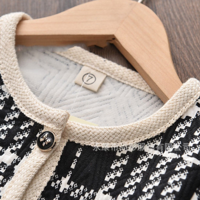 Long Sleeve Plaid Kids Clothes Fashion Children Toddler Long Sleeve Outfits