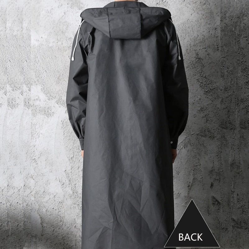 Waterproof Long Coat Hooded For Outdoor Hiking ,Travel, Fishing and Climbing