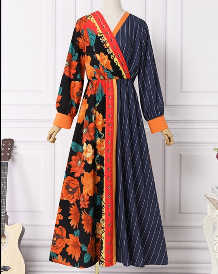 Floral Printed Maxi Summer SunDress