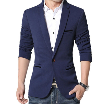 Slim Suit Vetement Homme Casual Blazers for Men