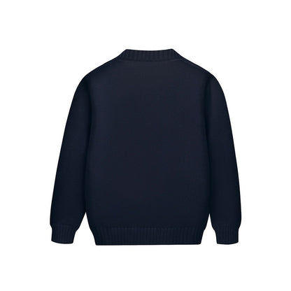 Double Breasted Knitted Cardigan for Boys