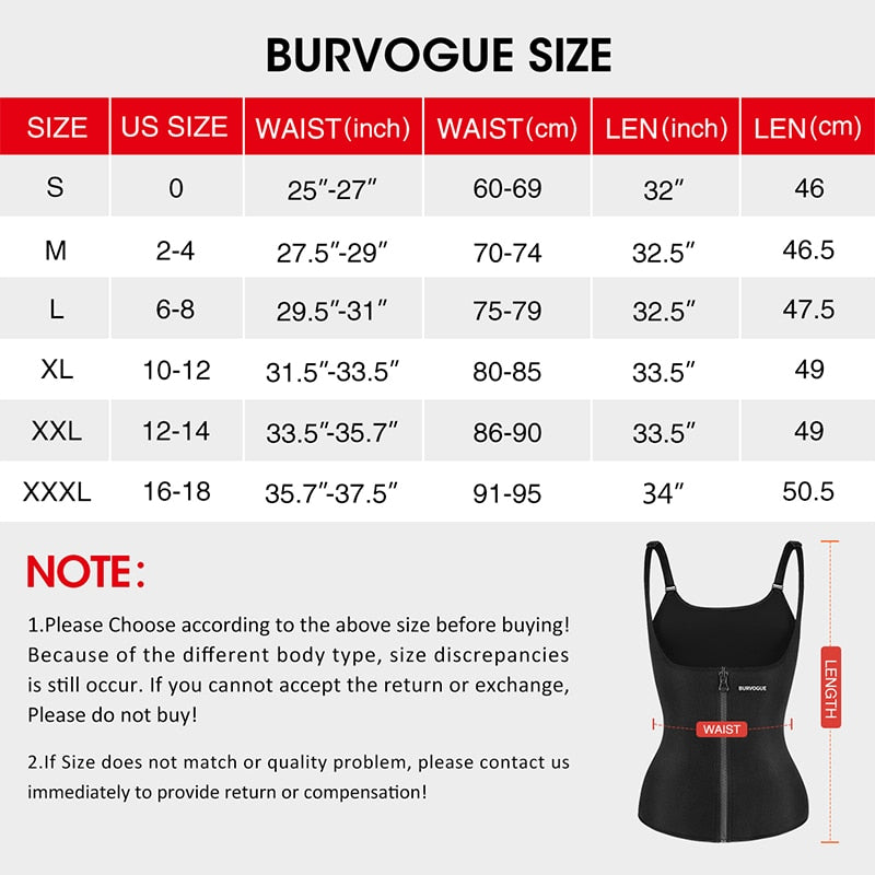 Women Latex Waist Trainer Sauna Sweat Vest Slimming Underwear