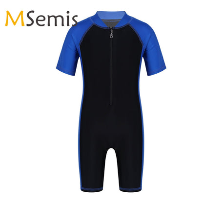 Swimwear Surfing Swim Bodysuit - Children One-piece Suits