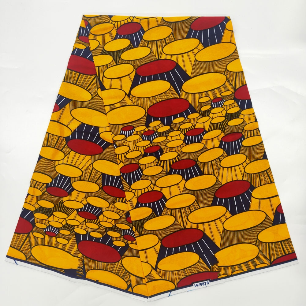 Soft 100% Cotton Veritable Real African Wax Print Fabric - Azahshopping