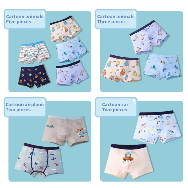 Shorts Panties Toddler Briefs For Children 2 -15 Years