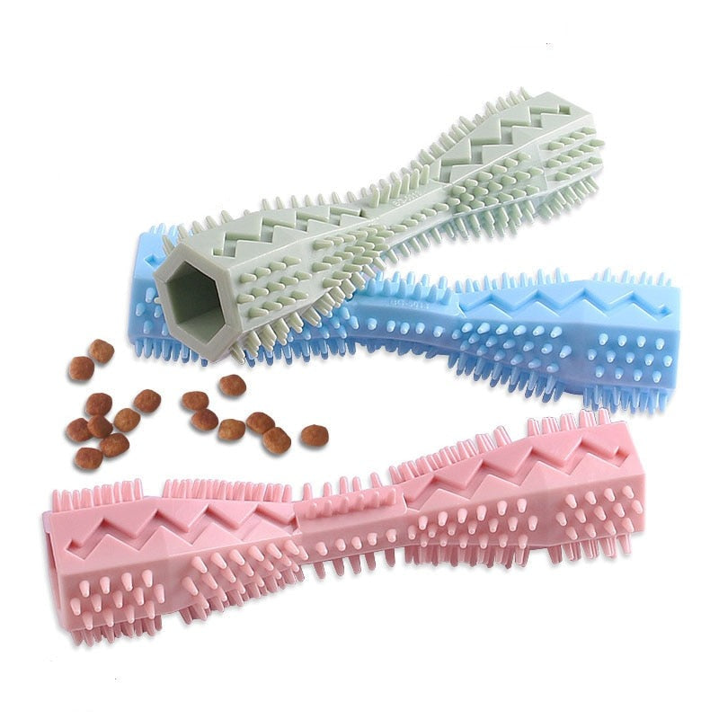 Toothbrush Durable Dog Chew Toy Stick