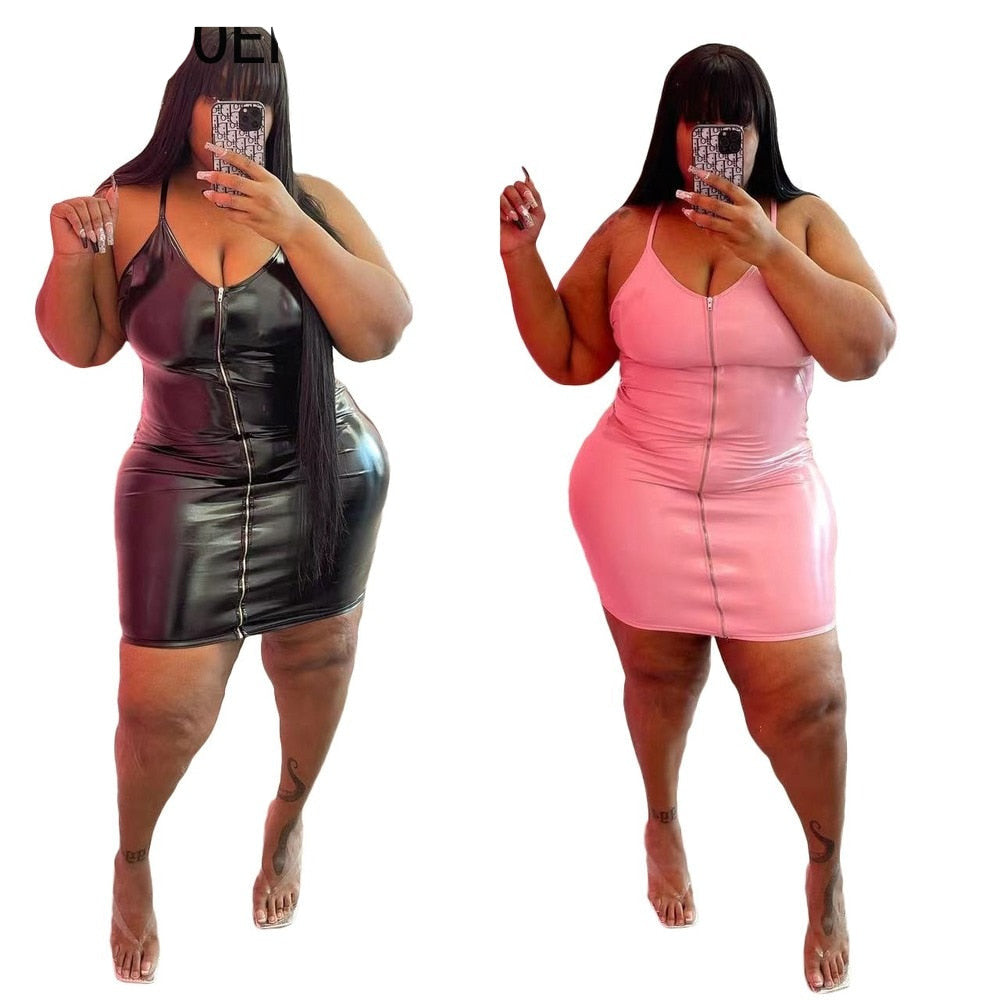 Sexy Slim Sleeveless Nigthclub Party - Plus Size Dresses
