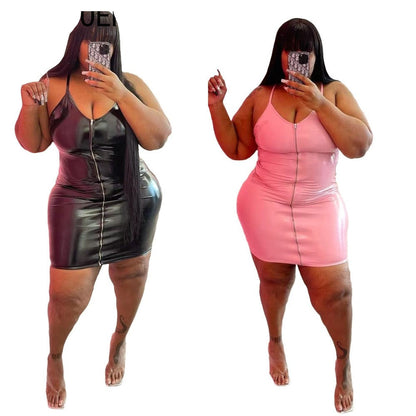 Sexy Slim Sleeveless Nigthclub Party - Plus Size Dresses