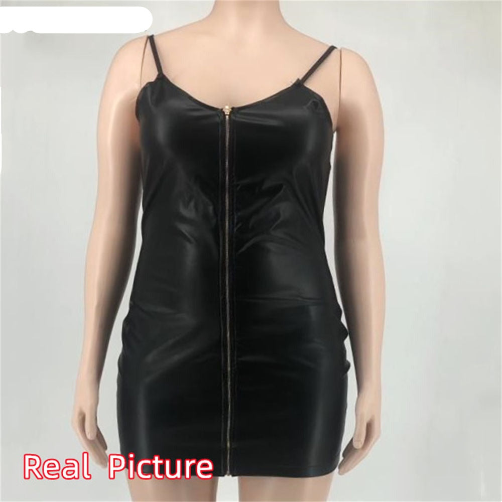 Sexy Slim Sleeveless Nigthclub Party - Plus Size Dresses
