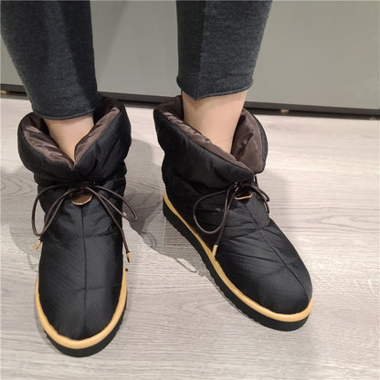 Snow Boots Platforms Casual Short Shoes for Woman